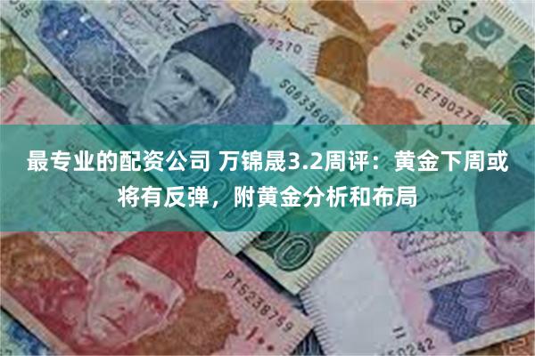 最专业的配资公司 万锦晟3.2周评：黄金下周或将有反弹，附黄金分析和布局